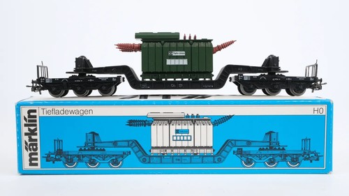 Märklin 4617 tiefladewagen - h0,