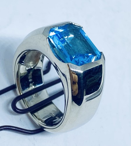 Wempe 750 gold aquamarin ring - 750,