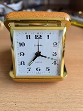 EUROPA Wecker mit mechanischem Mechanismus 2 Juwelen, Vintage Wecker 60er *NEUE*