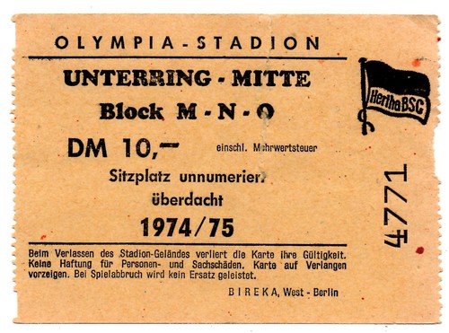 Ticket hertha bsc berlin - ec,