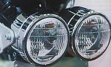 CHROM Doppel - Scheinwerfer