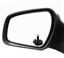 Middle finger mirror - finger, number