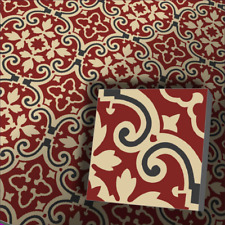 1 Jugendstil Fliese mit Dekor