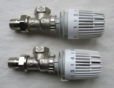 1 Heimeier Rücklauftemperaturbegrenzer 1/2" Eck RTL Ventil Thermostatkopf