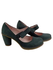 El Naturalista Damen Ballerinas Mary Jane Schuhe Gr. 40 Petrol Feminin