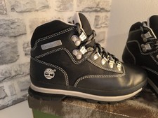 Timberland Hiker Boots Damen Größe 39 Leder Schwarz Stiefel