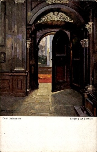 Künstler liebermann - künstler, ak