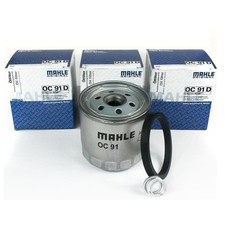 3x Mahle Ölfilter OC 91D für