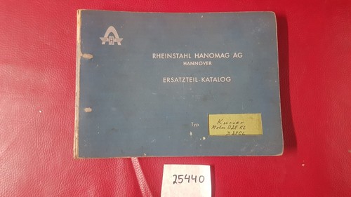 Ersatzteilkatalog hanomag - ersatzteilkatalog,