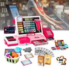 Kunststoff Kinder Kasse Lebensmittel Kaufladen Set Spiel Laden Kaufmannsladen DE