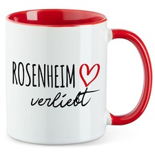 Kaffeetasse Rosenheim verliebt