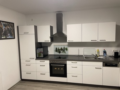 Moderne einbauküche mit - mit, allen