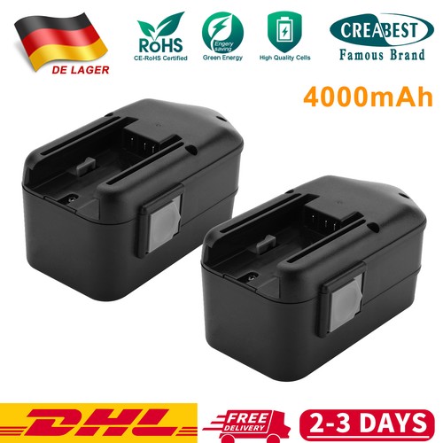 18v 4000mah akku für - 2x,