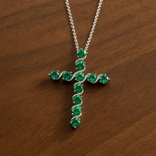 Kunstdiamanten Grown Smaragd