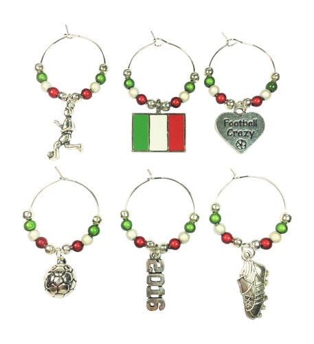 Italien euro 2016 weinglas - italien,