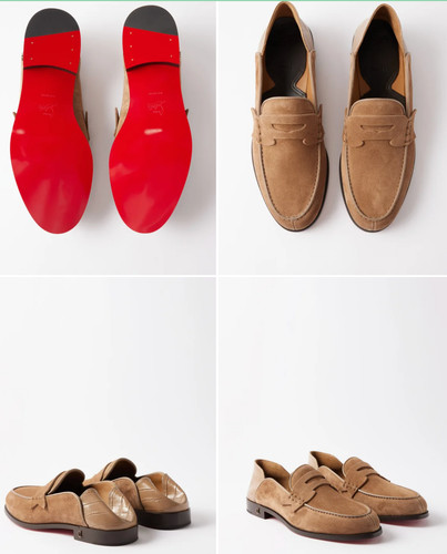 Christian louboutin suede - christian,
