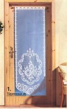 T10: Fertiggardine Türstore 160*60cm Türgardine Türbehang Panneaux Kurzgardine