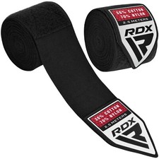 RDX Boxbandagen für Kinder, 2,5 m, Innenhandschuhe, elastische Daumenschlaufenba