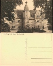 Dornburg-Dornburg-Camburg Dornburger Schloss Goethe-Schloß Schlossgebäude 1910
