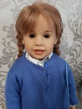 Künstlerpuppe "Jannicke:  Sissel Skille Götz., Inkl. Zertifikat., Lim: 400