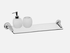 Aspen Glasablage 50cm. Metall