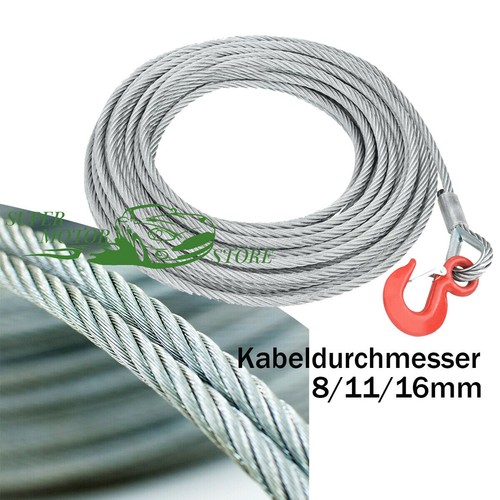 20m stahlseil windenseil - 20m,