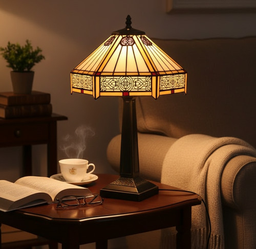 Tiffany stand tisch lampe - tiffany,