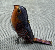 Nostalgie Spielzeug Christbaumschmuck Weihnachtsschmuck  Anhänger Tin Bird Vogel