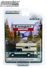 1978 Ford F-250 Campmobile w Large Camper Special ** Greenlight Hobby excl. 1:64