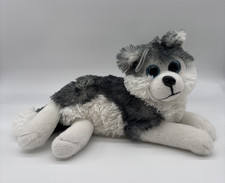 Kuscheltier husky 30cm liegend - 30cm,