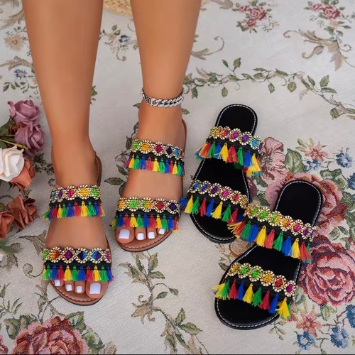 Damen sandalen bunt - damen,