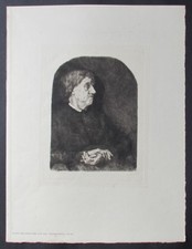 Wilhelm Leibl Bildnis einer