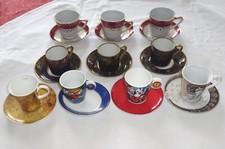 10x Espressotassen Mokkatassen Konvolut, ver. Hersteller Goebel, Reichenbach...