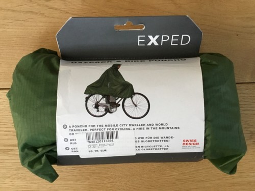 Exped daypack bike - bike, poncho