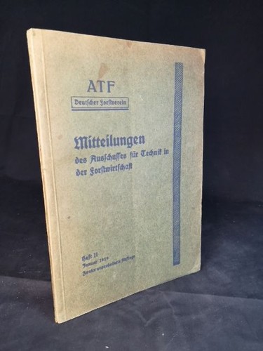 Mitteilungen des ausschusses - des,