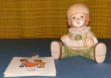 Originalfigur von GOEBEL, NINA-MARCO - Serie, Clown mit Harmonika - LIMPKE
