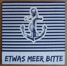 Deko HDF - Moin maritim Schiff