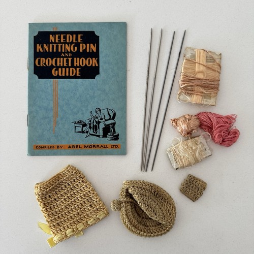 Vintage stricken häkeln nadel - häkeln,