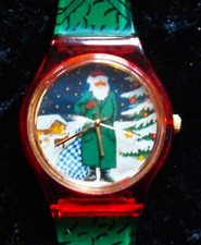 Wempe Uhr Weihnachten 1993 Sammleruhr ungetragen