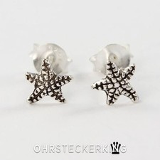 Ohrstecker Seestern Echt Silber (925-Silber) Neu