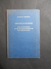Rudolf Steiner ANTHROPOSOPHIE