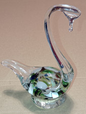 MURANO Glas Schwan  wie