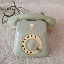Altes Telefon TN Wählscheibentelefon Tischtelefon 60er Jahre Retro
