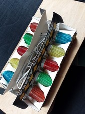 Party Colorlight 80er Partybeleuchtung 10-teilig 220V  5 Grundfarben