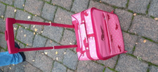kinderkoffer mädchen in pink