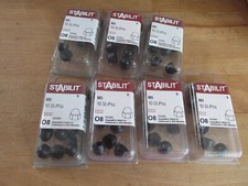 70 x Schrauben Kappen Sechskant 5mm (7 Packungen je.10St) / Aktion O13