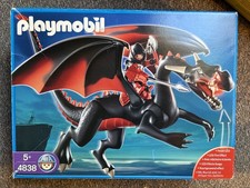 Playmobil, Ritter, großer Drache, Drachenreiter, LED Feuer Effekt, 4838, Kinder