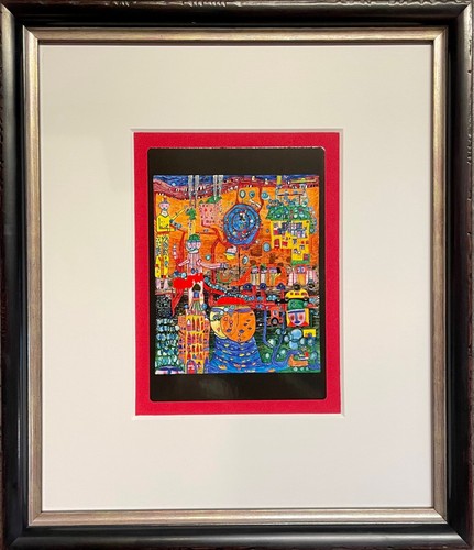 Gerahmter kunstdruck - gerahmter,