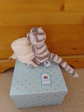 Jellycat. Bashful Snow Tiger