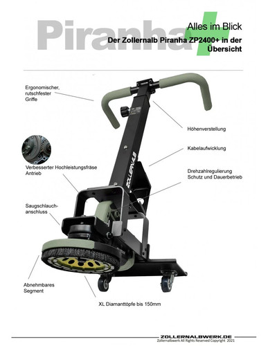 Zollernalb piranha zp2400 - piranha, zp2400+